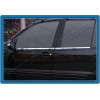 Наружняя окантовка стекол (4 шт, нерж.) Carmos - Турецкая сталь для Mitsubishi Lancer X 2008+ - 68316-11