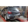 Задня дуга AK002/2 (нерж) для Mitsubishi Outlander 2001-2006