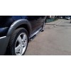 Задня дуга AK002/2 (нерж) для Mitsubishi Outlander 2001-2006