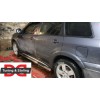 Бічні труби BB002 (2 шт, нерж) для Mitsubishi Outlander 2001-2006