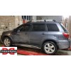 Бічні труби BB002 (2 шт, нерж) для Mitsubishi Outlander 2001-2006