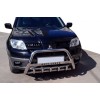Кенгурятник WT003 (нерж.) для Mitsubishi Outlander 2001-2006