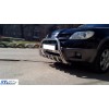 Кенгурятник WT003 (нерж.) для Mitsubishi Outlander 2001-2006