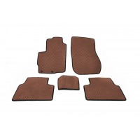 Коврики EVA (Коричневый) для Mitsubishi Outlander 2006-2012 гг