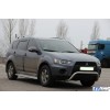 Кенгурятник WT007 (нерж.) для Mitsubishi Outlander 2006-2012