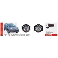 Противотуманки 2009-2012 (2 шт, галоген) для Mitsubishi Outlander 2006-2012