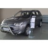 Кенгурятник WT002 (нерж.) для Mitsubishi Outlander 2012-2021