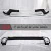 Передняя и задняя накладки (2 шт, 2016-2021) для Mitsubishi Outlander 2012+ и 2015+ - 55397-11