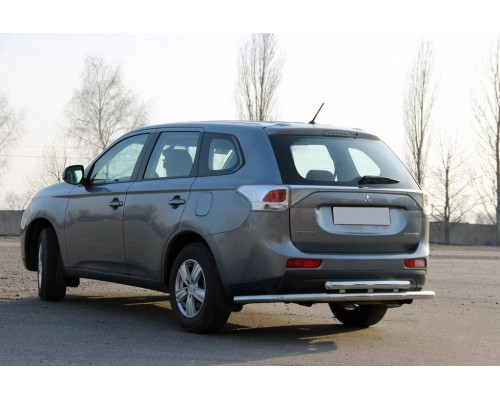 Задня дуга AK004 (нерж) для Mitsubishi Outlander 2012-2021