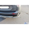 Задня дуга AK004 (нерж) для Mitsubishi Outlander 2012-2021