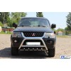 Mitsubishi Pajero Sport 1996-2007 Кенгурятник WT003 (нерж) - 74460-11