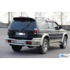 Задній захист AK-Special (нерж) для Mitsubishi Pajero Sport 1996-2007