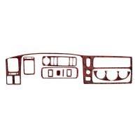Накладки на панель (1996-2002) Дерево для Mitsubishi Pajero Sport 1996-2007 гг.