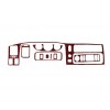 Накладки на панель (2002-2007) Дерево для Mitsubishi Pajero Sport 1996-2007