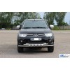Передній захист ST015 (нерж.) для Mitsubishi Pajero Sport 2008-2015