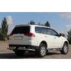 Задній захист AK003-Special (2 шт, нерж) для Mitsubishi Pajero Sport 2008-2015
