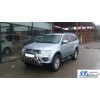 Передній захист WT002 (нерж.) для Mitsubishi Pajero Sport 2008-2015