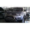 Передній захист WT002 (нерж.) для Mitsubishi Pajero Sport 2008-2015
