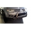 Передній захист WT002 (нерж.) для Mitsubishi Pajero Sport 2008-2015