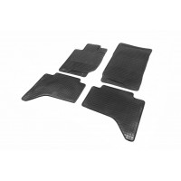 Резиновые коврики (4 шт, Polytep) для Mitsubishi Pajero Sport 2008-2015