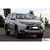 Кенгурятник WT008 (нерж) для Mitsubishi Pajero Sport 2015+