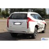 Задній захист AK005 (нерж) для Mitsubishi Pajero Sport 2015+