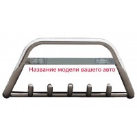 Кенгурятник WT003 (нерж) для Mitsubishi Pajero Wagon III