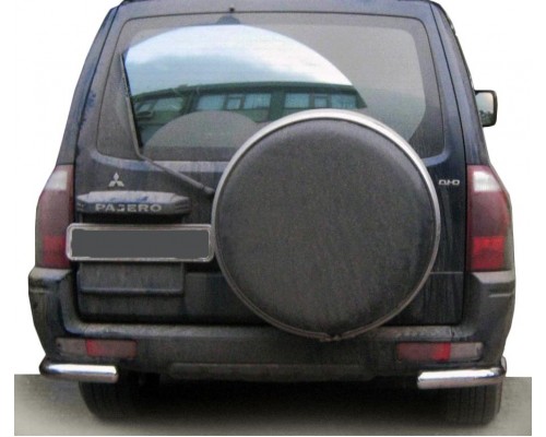 Задня дуга AK003 (нерж.) для Mitsubishi Pajero Wagon III