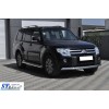 Передній захист ST008 (нерж.) для Mitsubishi Pajero Wagon III
