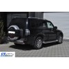 Задня дуга AK002 (нерж.) для Mitsubishi Pajero Wagon IV