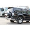 Задня дуга AK003 Double (нерж.) для Mitsubishi Pajero Wagon IV