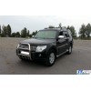 Кенгурятник QT007 (нерж.) для Mitsubishi Pajero Wagon IV
