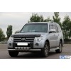 Передній захист ST015-9 (нерж.) для Mitsubishi Pajero Wagon IV