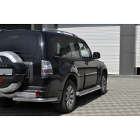 Задня дуга AK003 (нерж.) для Mitsubishi Pajero Wagon IV