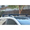Перемычки на обычные рейлинги под ключ Bold Bar Lite V1 (2 шт) Черные для Mitsubishi Space Wagon 1998-2004 гг.
