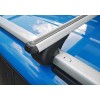 Перемычки на обычные рейлинги под ключ Bold Bar Lite V1 (2 шт) Черные для Mitsubishi Space Wagon 1998-2004 гг.