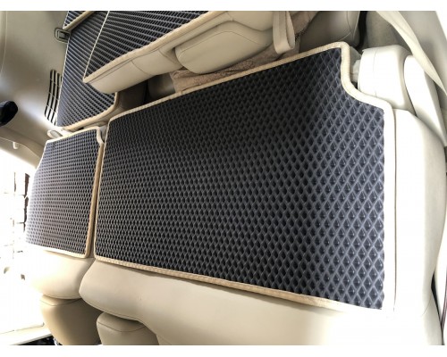 Коврик на верх задних сидений (EVA, черный) для Nissan Armada 2016+ - 79755-11