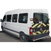 Задня дуга AK002 (нерж.) для Nissan Interstar 2004-2010