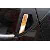 Накладки на ручки (4 шт) Без чіпа, OmsaLine - Італійська нержавіюча сталь для Nissan Juke 2010-2019 - 52303-11