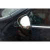 Накладки на дзеркала, 2010-2014 Хром (2 шт, нерж.) Carmos - Турецька сталь для Nissan Juke 2010-2019 - 49273-11