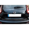 Хром планка над номером (нерж.) OmsaLine - Итальянская нержавейка для Nissan Juke 2010-2019 - 53836-11