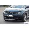 Передній захист ST008-2 (нерж) для Nissan Juke 2010-2019