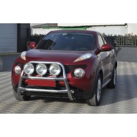 Кенгурятник WT018 (нерж) для Nissan Juke 2010-2019