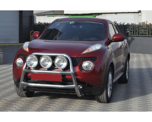 Кенгурятник WT018 (нерж) для Nissan Juke 2010-2019