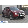 Кенгурятник WT018 (нерж) для Nissan Juke 2010-2019