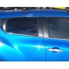 Накладки на ручки (4 шт) Место под чип, OmsaLine - Итальянская нержавейка для Nissan Juke 2010-2019 - 49269-11