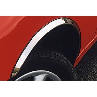Накладки на арки (4 шт, нерж) для Nissan Micra K12 2003-2010