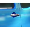 Накладка на ручки (4 шт, нерж) С чипом, Carmos - Турецкая сталь для Nissan Navara 2006-2015 - 56280-11