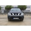Дефлектор капота (EuroCap) для Nissan Navara 2006-2015 - 64825-11