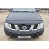 Дефлектор капота (EuroCap) для Nissan Navara 2006-2015 - 64825-11